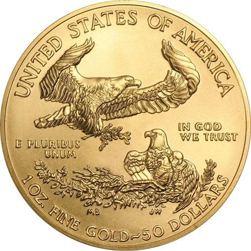 Picture of 1oz 22k Gold American Eagle - Varied Years