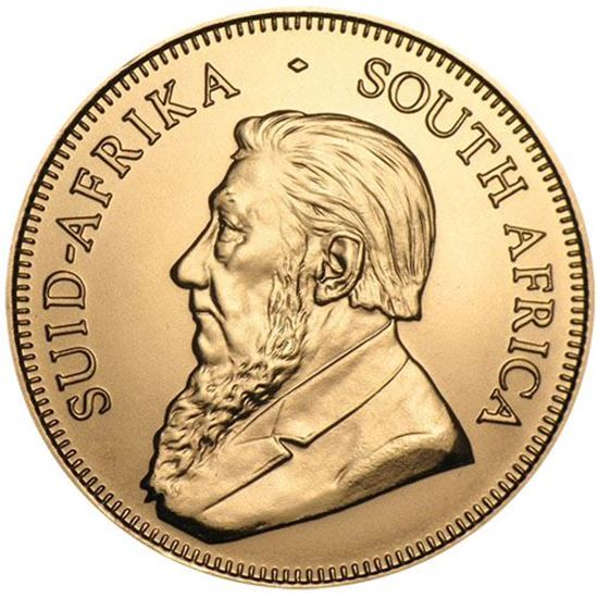 Picture of 2017 1oz 22k Gold South African Krugerrand 50th Anniversary Edition