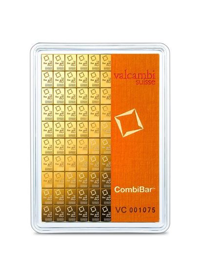 Picture of Valcambi CombiBar 100x 1g Gold Bars