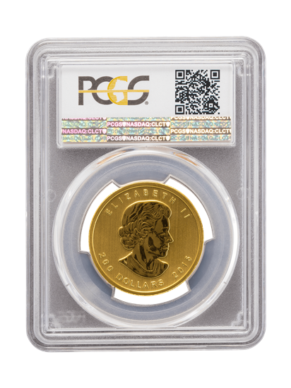 Picture of PCGS 2015 1oz Gold Growling Cougar MS68