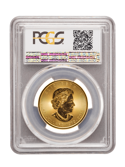 Picture of PCGS 2019 1oz Gold '40th Anniversary' Maple Leaf MS68