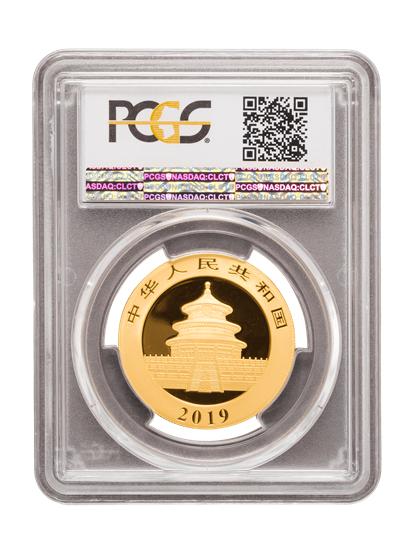 Picture of PCGS 2019 1oz Gold Chinese Panda MS69