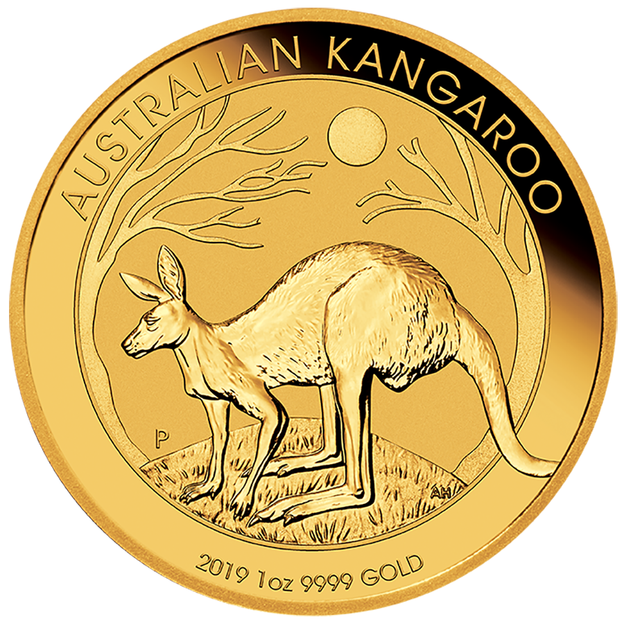 Picture of 2019 1oz 24k Gold Australian Kangaroo