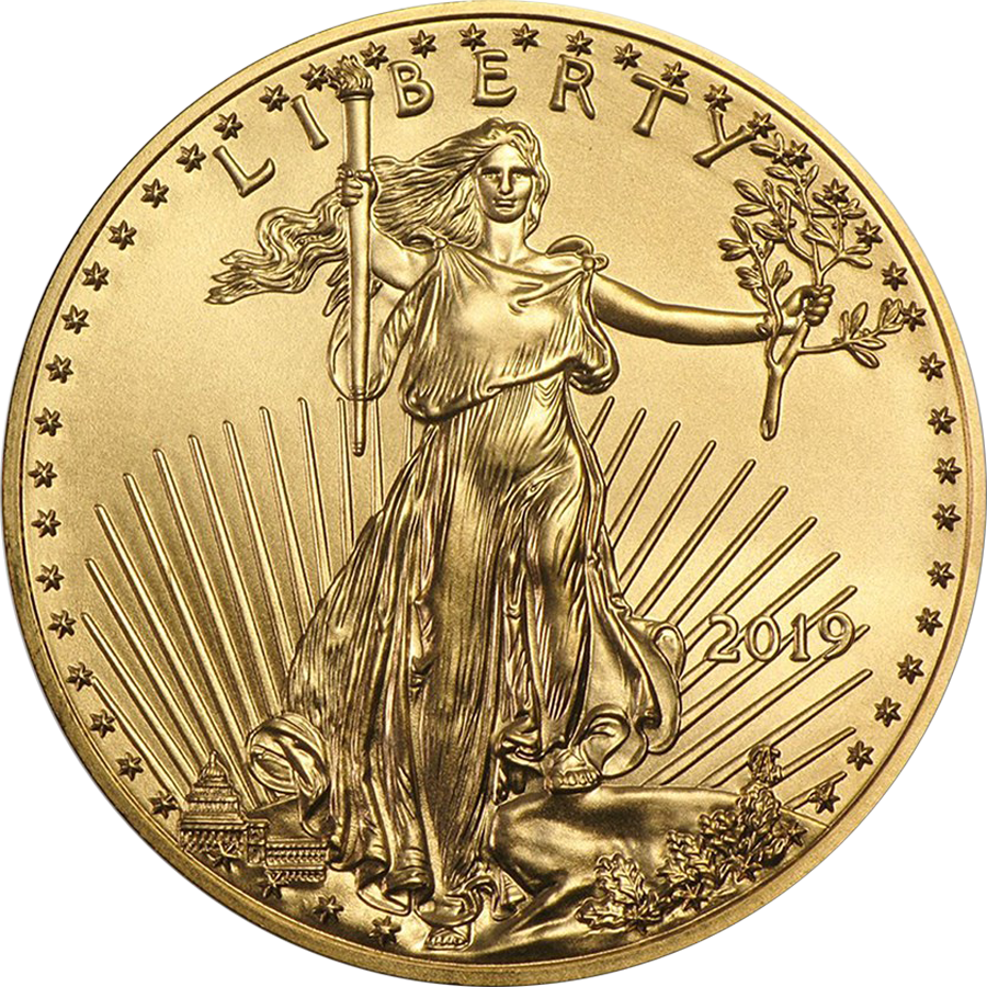золотой доллар США