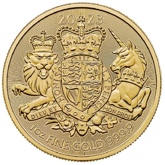 Picture of 2023 1oz UK Coat of Arms Gold Coin