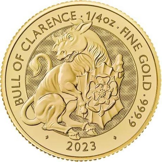 Tudor Beast Bull 1oz gold coin