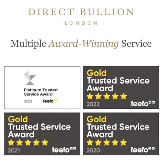 Direct Bullion award-winning service